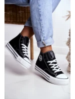 Trampki Damskie Big Star Czarne GG274012