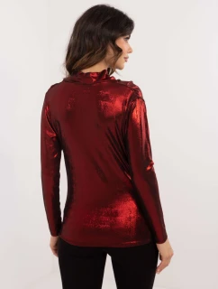 Bluzka DHJ BZ model 20606113 ciemny czerwony - FPrice