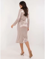 Šaty DHJ SK 18169.76 béžové