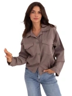 IT KS košeľa FL9273.86 dark lilac IT KS košeľa FL9273.86 dark lilac