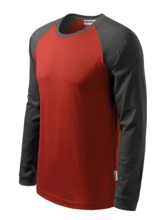 Street LS triko unisex model 20627405 červená - MALFINI, a.s.