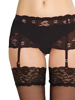 Dámsky podväzkový pás Babette 945 Black - DeLafense