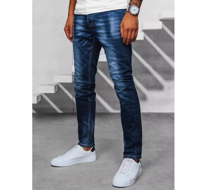 Pánské modré džínové kalhoty Dstreet model 21968441 - FashionStreet Pánské modré džínové kalhoty Dstreet model 21968441 - FashionStreet