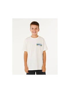 Koszulka chłopięca RIP CURL Rip Curl Pro 26 Tee - Boys biała dětské