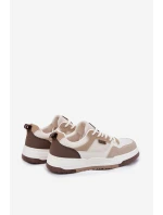 Sneakersy Męskie Big Star RR174604 Beżowe Sneakersy Męskie Big Star RR174604 Beżowe