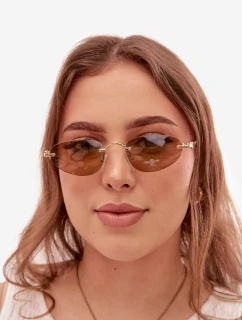 Dámské sluneční brýle Hnědé