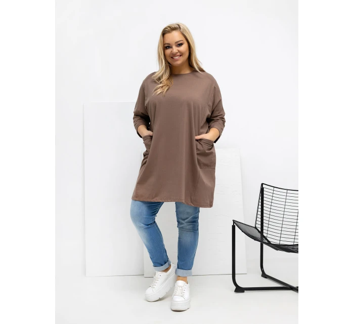 Blúzka RV BZ A1076.00 tmavá lila