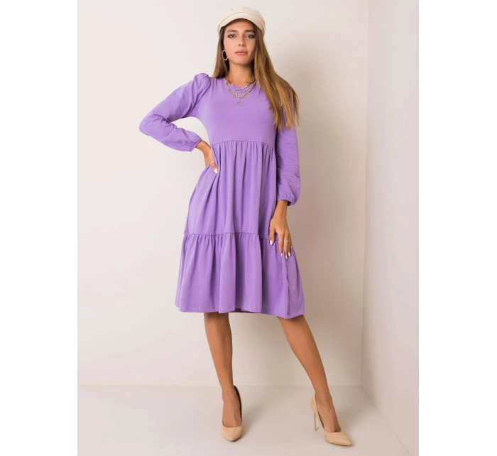 Šaty RV SK 5832.18x fialová
