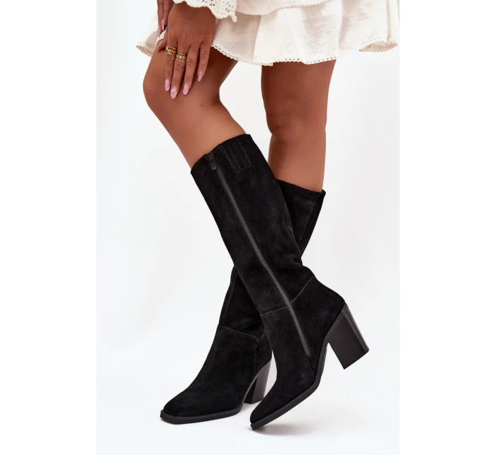 Topánky na podpätku model 216797 Krok vo veľkom štýle