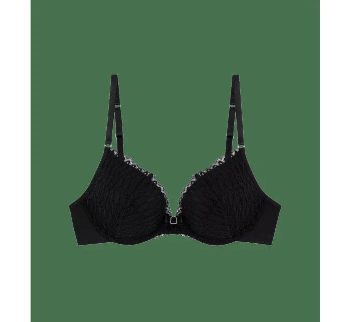 Dámská podprsenka Push-up podprsenka Aura Spotlight WHU černá - Triumph