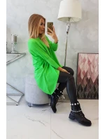 Oversize blúzka svetlo zelená