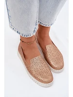 Dámské perforované nazouvací polobotky model 22133874 - Boto