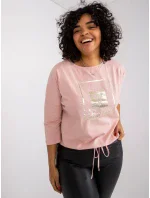 Blúzka RV BZ 7406.22 svetlo ružová