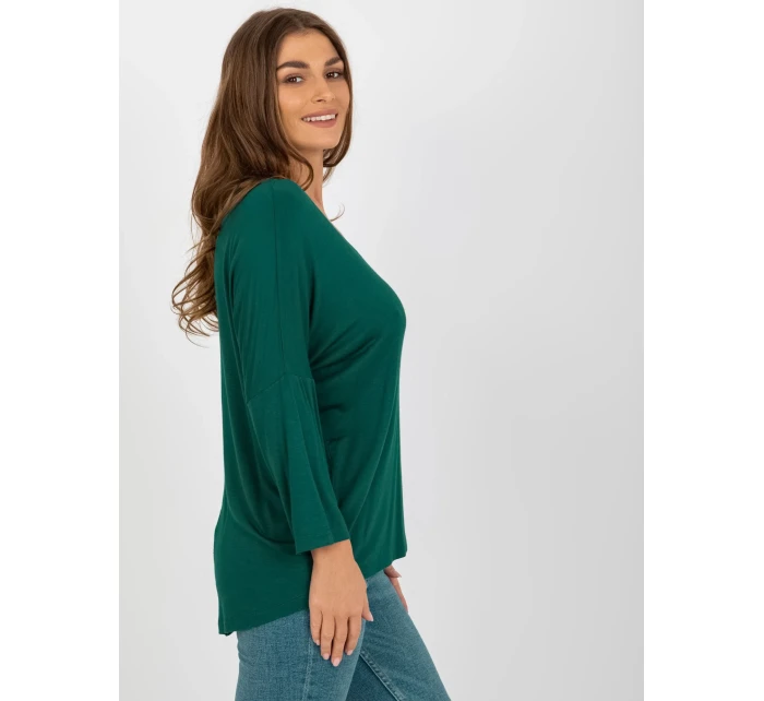 Bluzka RV BZ model 18510290 ciemny zielony - FPrice Bluzka RV BZ model 18510290 ciemny zielony - FPrice
