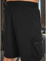 Pánske textilné bojové šortky čierne FashionStreet SX2509