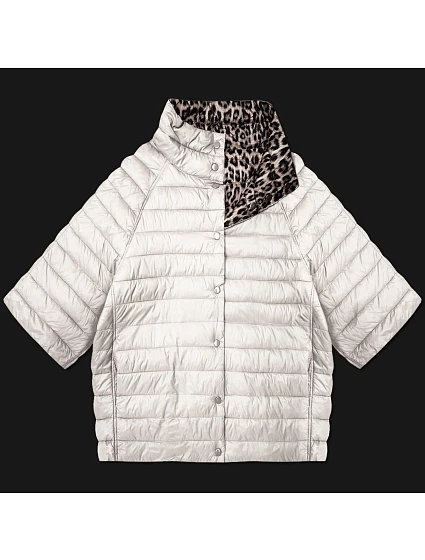Dámska bunda s 3/4 rukávmi Goodlookin ecru/panther (M6-6308-12)
