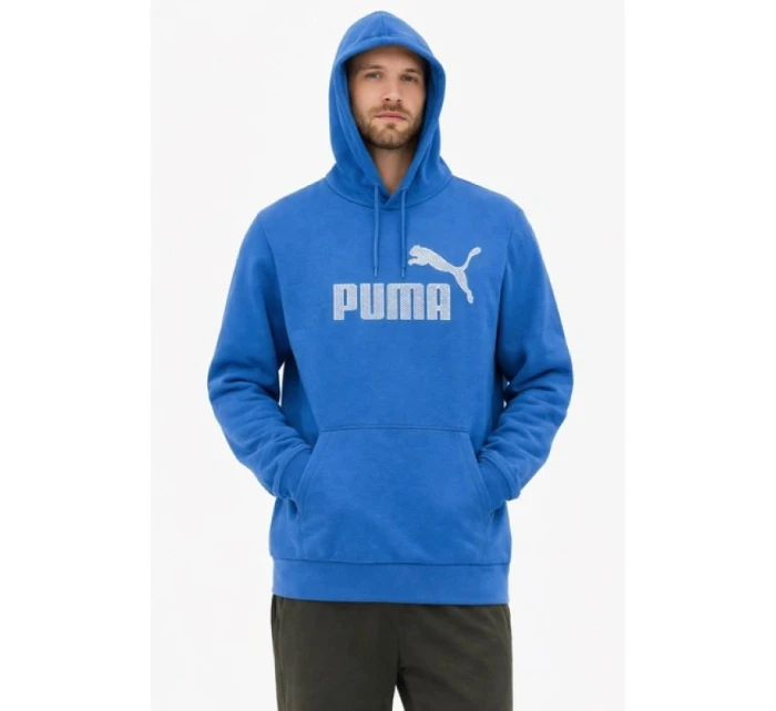 s kapucí pánská modrá bavlna pánské model 21857834 - Puma