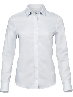 TJ 4025 Luxusní elastická halenka s dlouhým rukávem model 22497651 white - Tee Jays