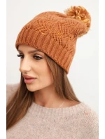 Fleecová čepice Marta K231 ecru