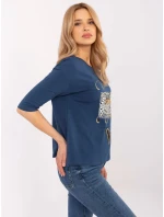 Blúzka CLM BZ 0014.42 tmavomodrá Blúzka CLM BZ 0014.42 tmavomodrá