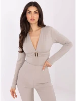 Nohavice IT SP FL9069.00 light beige