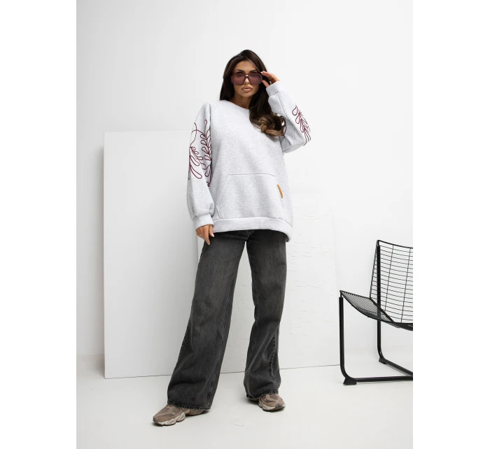 Mikina RV BL A1042.25 svetlosivá Mikina RV BL A1042.25 svetlosivá