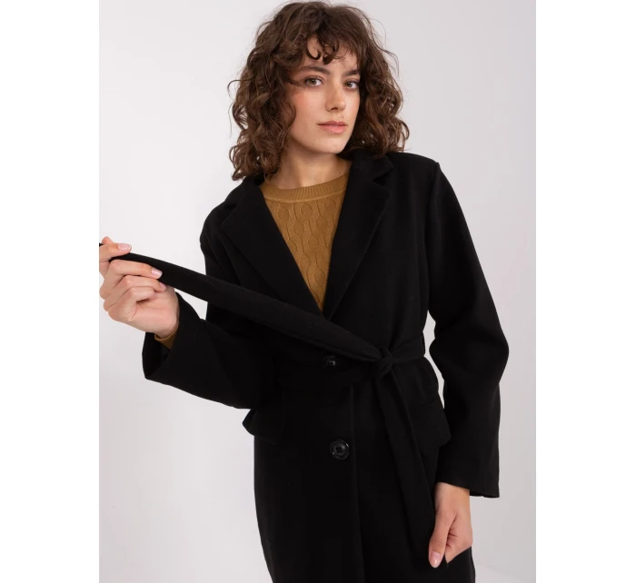 Płaszcz TW PL BI model 19011940 czarny - FPrice