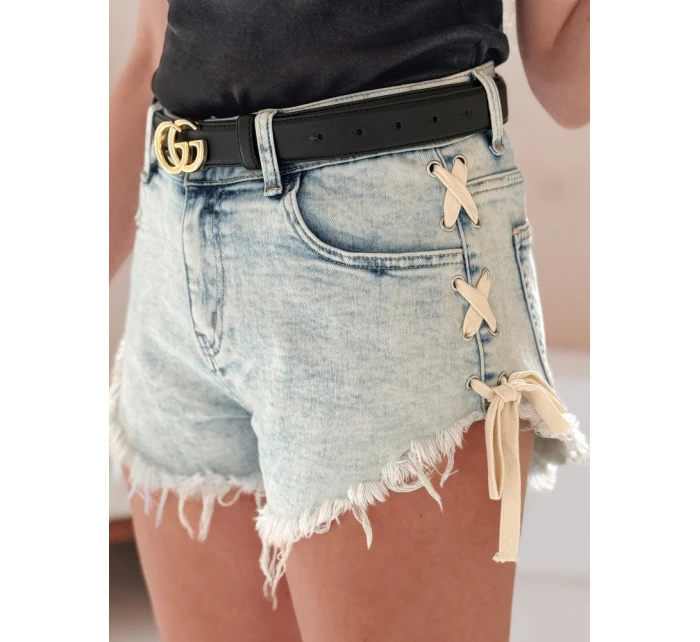 Dámske džínsové šortky COOL SUMMER blue FashionStreet SY0473