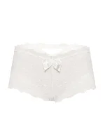 Dámské boxerky model 17077456 cream - Roza Dámské boxerky model 17077456 cream - Roza