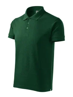 Malifni Cotton Heavy W MLI-216D3 tmavo zelené polo tričko