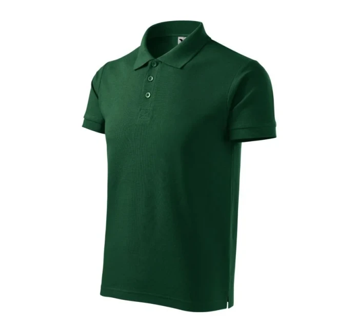 Malifni Cotton Heavy W MLI-216D3 tmavo zelené polo tričko