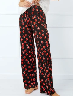 Talianska móda Cherry long length sp. farba:print/black