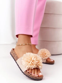 Nazouváky Na Korkové Podrážce Béžové model 21554711 - EVENTO