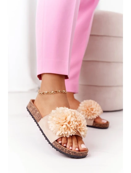 Nazouváky Na Korkové Podrážce Béžové model 21554711 - EVENTO Nazouváky Na Korkové Podrážce Béžové model 21554711 - EVENTO