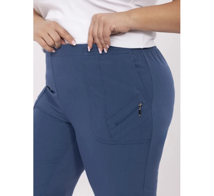 Spodnie AT SP model 21098980 ciemny niebieski - FPrice Spodnie AT SP model 21098980 ciemny niebieski - FPrice