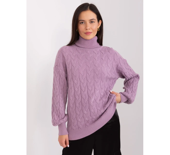 Sweter AT SW model 19034231 jasny fioletowy - FPrice