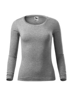 Fit-T LS triko dámské tmavě šedý melír Fit-T LS triko dámské tmavě šedý melír