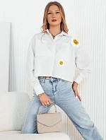 Dámske krátke tričko MISUN sivé FashionStreet DY0409