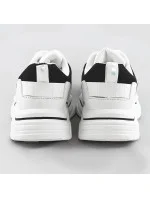 Bielo-čierne dámske sneakersy s brokátovými vsadkami (LU-2) Bielo-čierne dámske sneakersy s brokátovými vsadkami (LU-2)