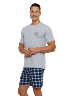 Pánské pyžamo šedé s model 18433135 - Moraj