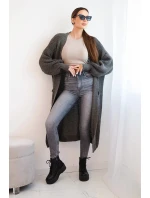 Dlhý sveter cappuccino