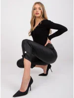 Nohavice DHJ SP 3057.47 black Nohavice DHJ SP 3057.47 black