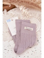 Teplé dámske ponožky s vlnou - sivé Teplé dámske ponožky s vlnou - sivé