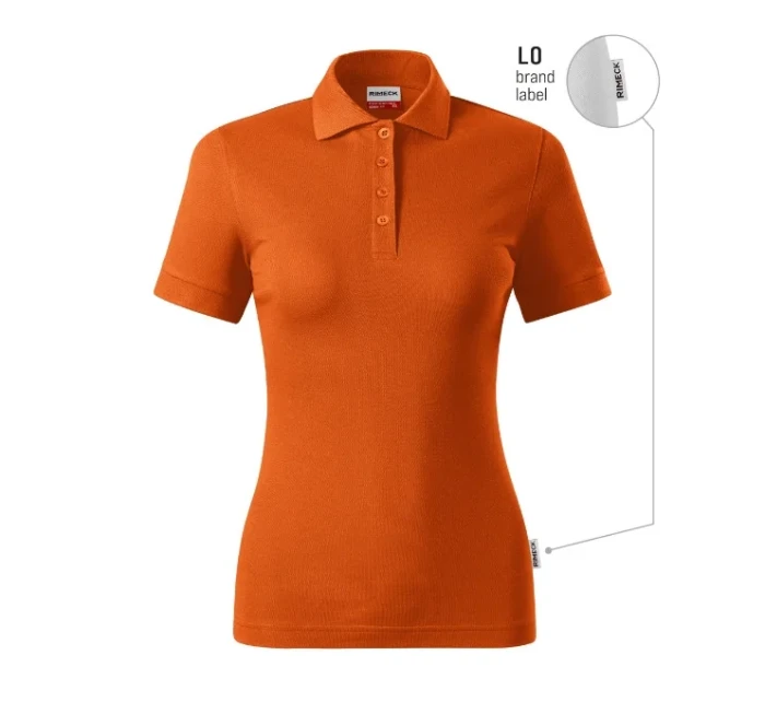 Dámska polokošeľa Resist Heavy oranžová 11 (štítok značky)