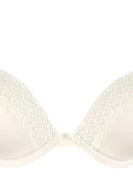 Podprsenka push-up QF5145E krémová - Calvin Klein
