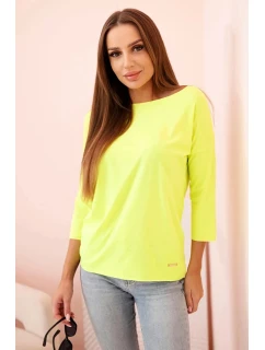 Dámska blúzka 51228 žltá - Kesi