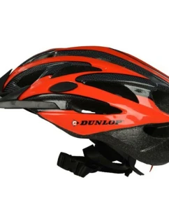 NASTAVITEĽNÁ CYKLISTICKÁ PRILBA DUNLOP MTB ČERVENÁ R. M (55-58CM)