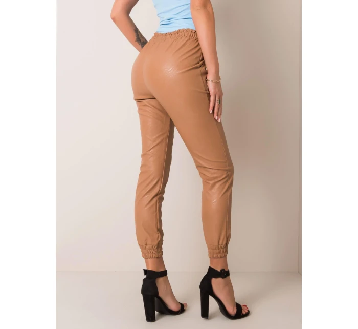 DHJ kalhoty SP model 18449600 světle hnědá - FPrice