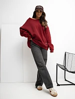 Mikina RV BL A1038.01P bordová