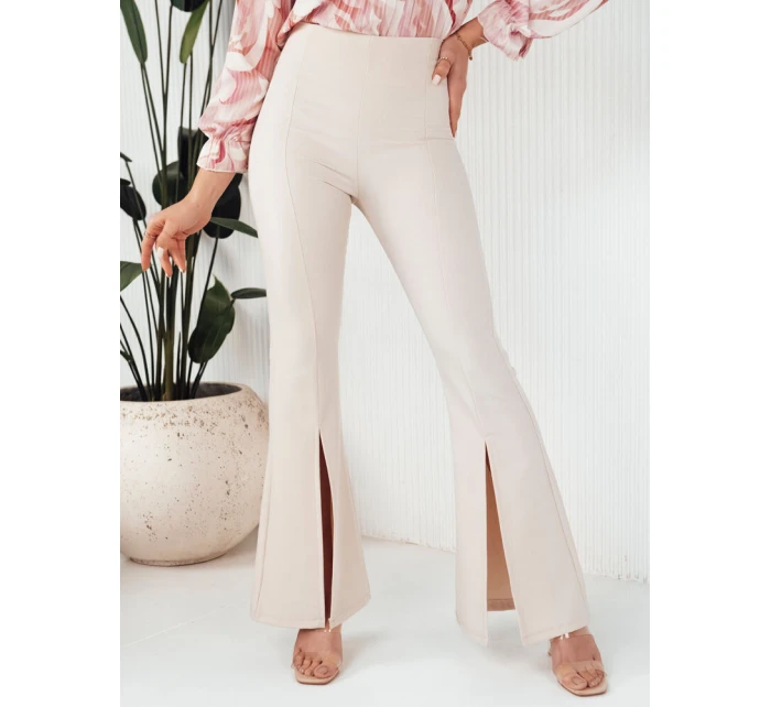 Dámské kalhoty béžové Dstreet model 21972905 - FashionStreet